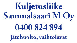 Kuljetusliike Sammalsaari M Oy logo